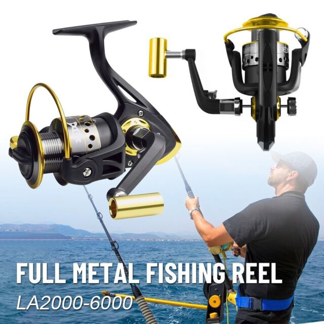 5.2:1 LA2000 6000 Sea Fishing Reel Fishing Reel Fishing Supplies Spinning Wheel