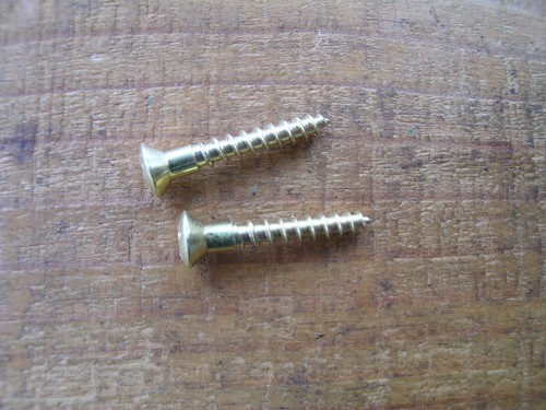Marlin 39A 336 1894 1895 Original Brass Buttplate Screws (2)