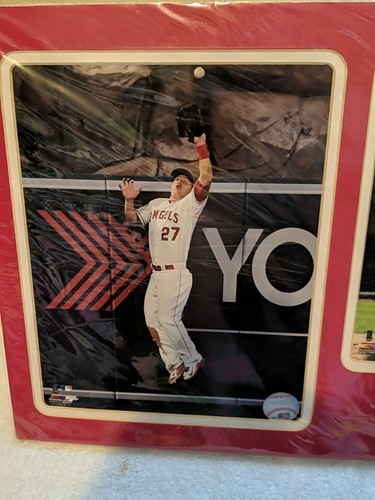 Mike Trout Angels Photo Collage w/Name Plate 12x20 J18 - Picture 4 of 4