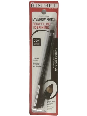 Rimmel Professional Eyebrow Pencil Black Brown 0.05 Ounces 004 Black Brown