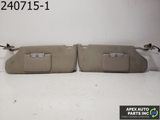 Oem 2007 Chrysler 300c 5.7l Lh Rh Left Right Sun Visor Illuminated Set