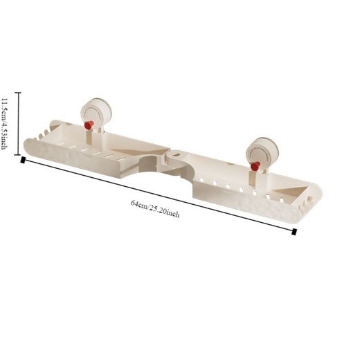 Rotatable Storage Rack Household Bathroom Accessories Kitchen Shelves - Picture 3 of 9