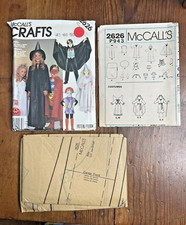 McCall's Costume Pattern 2626 Childrens Small Petite Witch Vampire  Uncut