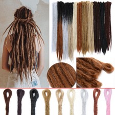 Dreadlocks Hair Extensions Single Ended Dreads Handmade Braids Real as Human US
