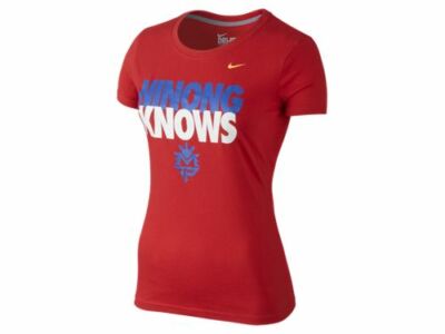 Women s XS Nike manny pacquiao hyperko ninong knows red Tee Tshirt