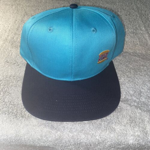 1990’s Burger King Snap back Two tone Cap New Unused Free Ship N