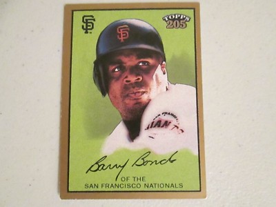 2003 Topps 205 Barry Bonds San Francisco Nationals w/helmet | eBay
