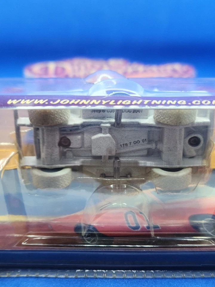 Johnny Lightning Dukes Of Hazzard Daisy's CJ-5 Jeep White Lightning Release 1 & - Image 4 of 4