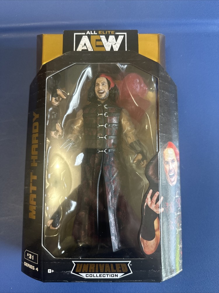 Jazwares AEW Unrivaled Series 4 Matt Hardy Action Figure  #31 NEW