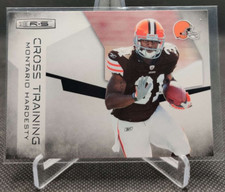 2010 Rookies & Stars Cross training #20 Montario Hardesty Browns Football Card