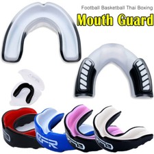 Gel Gum Mouth Guard Shield Teeth Grinding Boxing MMA Sports MouthPiece Battle US