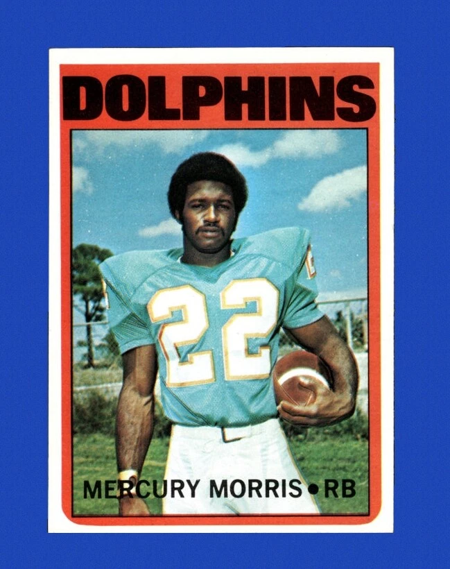 Mercury Morris trading card