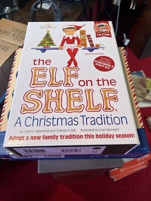 ELF ON A SHELF A CHRISTMAS TRADITION IT S A GIRL NEW IN BOX