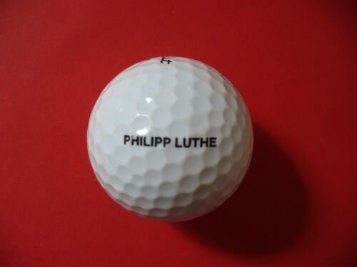Golfball mit Logo - Phillip Luthe - Golf Logoball als Geschenk Talismann ... - Bild 1 von 1