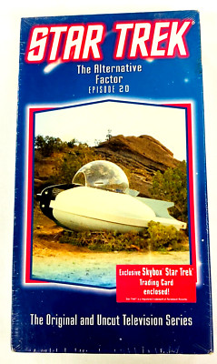 Star Trek The Original Series: Epis. 20 The Alternative Factor (VHS, 1993) - NEW