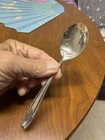 Sterling Silver Flatware. Made By Wallace- Since 1835. Spoon Only. Very Nice.