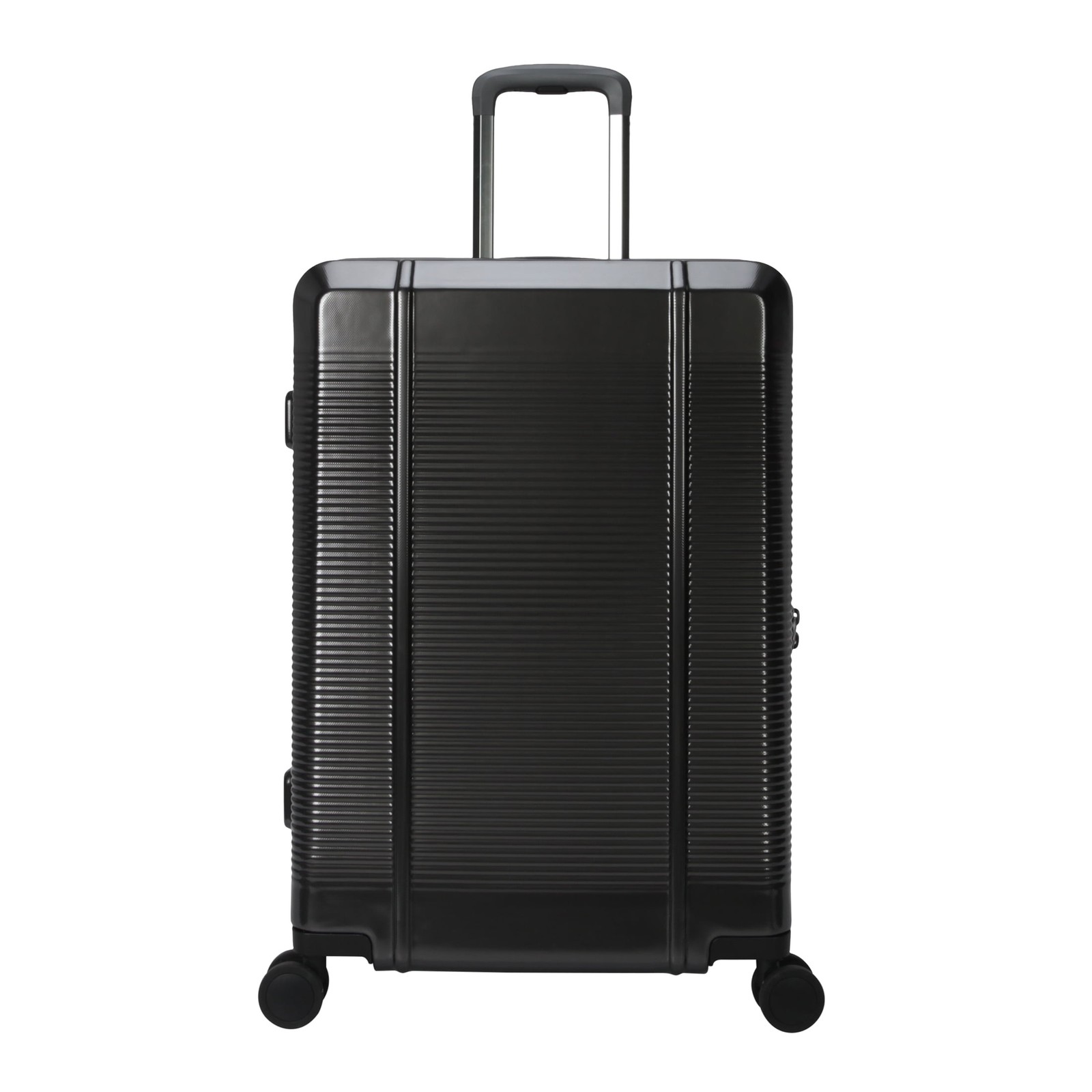 BTL 20-Inch Carry-On Expandable Hardside Upright Luggage, Black, 360-Degree