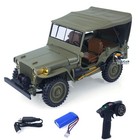 HG 1/14 4x4 Electric Military Truck HG4 58 Convertible Off Road Combat Vehicle — photo 4