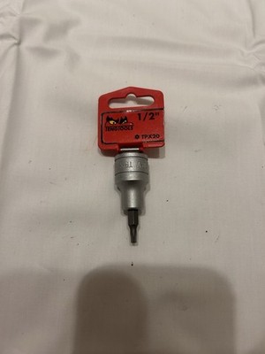 Teng Tools T20 Torx Security 1/2  Drive Bit Socket