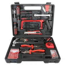 32PCS General Repair Tool Set  Household Maintain Kit Hand Saw Hex Key Wrench
