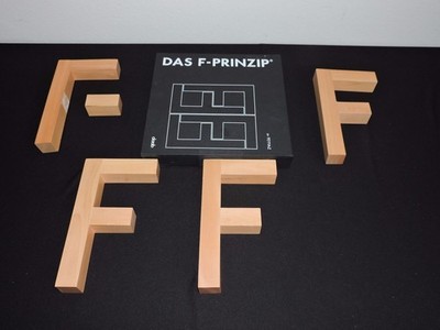 Das F Prinzip Wooden Letter F Blocks Kids Boys Room Decor Alphabet Toy Limited E