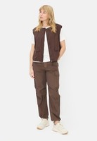 Damen Weste camel active Braun ReißVerschluss GrößE 42, Freizeitbekleidung