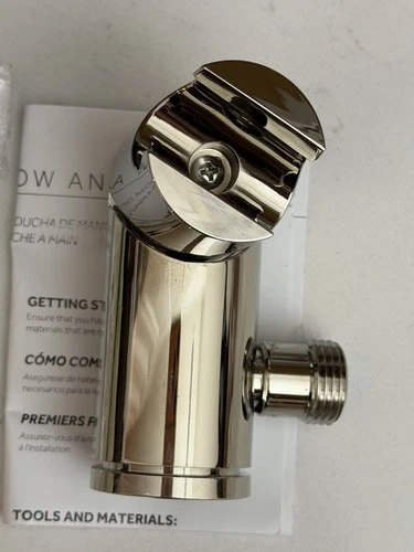 Signature Hardware SHWES2050PN Hand Shower Holder with Supply Elbow - Picture 7 of 9