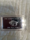 .999 silver bar