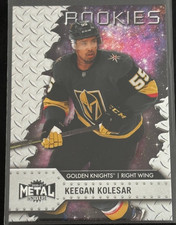 Keegan Kolesar 2020-21 NHL Metal Universe Rookies #106 Vegas Golden Knights