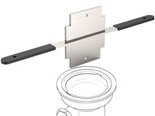 Waste Drain Tool for 3 Tier Sink in Commercial Kitchens, Fit Twist and Lever
