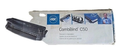 GBC CombBind C50 Personal  Binding System