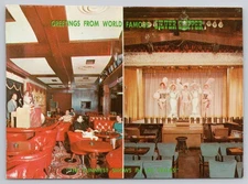 Silver Slipper Las Vegas NV Multi-View Interior Postcard Nevada Comedy Show