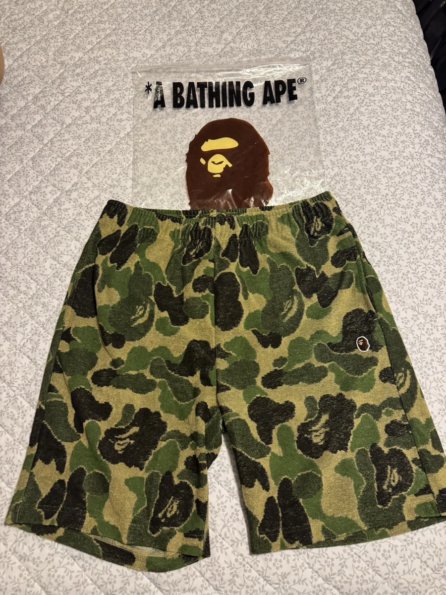 A Bathing Ape Cotton Camouflage Shorts for Men for sale | eBay
