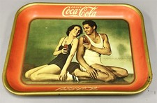 VINTAGE 1934 COCA COLA TRAY EXCELLENT CONDITION 