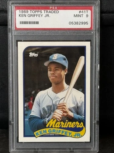 1989 Topps Traded MLB Ken Griffey Jr. PSA 9