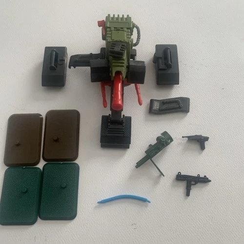 VTG 1983 Hasbro G.I. Joe ARAH PAC/RAT Flamethrower with various accessories