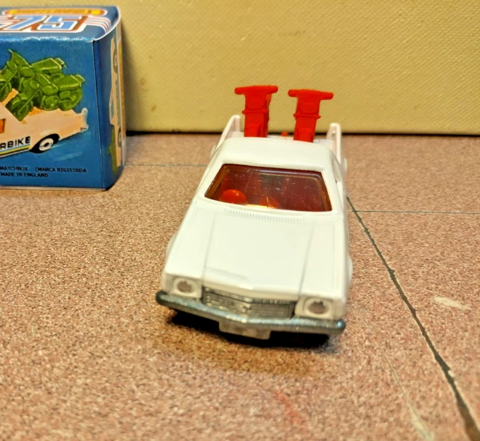 Matchbox Lesney Superfast 60 Holden Ute CUSTOM in a repro box and m/bikes - image 4 of 4