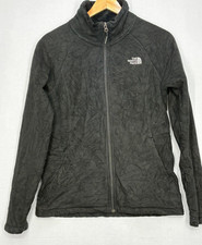 The North Face Jacket Womens Black Soft Fleece High-Pile Full-Zip Winterwear L