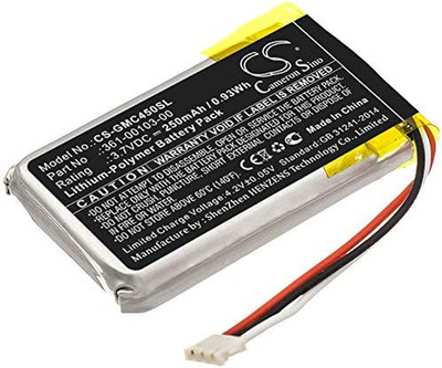 New 250Mah Replacement Battery for Dash Cam 45, Dash Cam 55, Dash Cam 56, Dashca