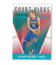 2018-19 Panini Donruss Basketball Court Kings Insert #37 Kristaps Porzingis