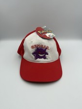 NEW Vintage 1999 Nintendo Pokemon Gengar Strapback Hat Cap New with Tags NOS