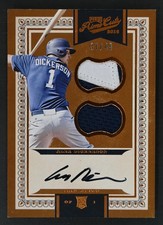 2016 Panini Prime Cuts #28 Alex Dickerson /49 Auto Bronze San Diego Padres