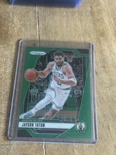 2024-2025 Jayson Tatum Panini Prizm Green Prizm Boston Celtics Color Match