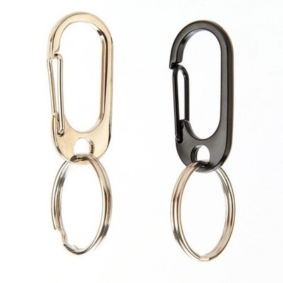 Keyring Holder Keychain Buckle Waist Suspending Buckle Key Chain Keyring Buckle