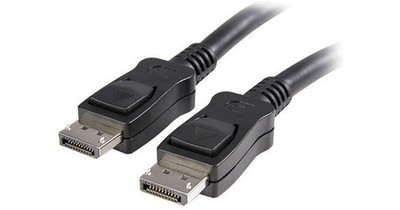C2G  54001 DisplayPort 1.2 Cable with Latches , 2 Meters / 6.56 Feet