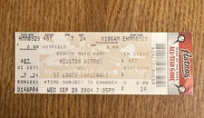 9/29/2004 Astros v Cards full ticket Jeff Kent 300th career HR HOFer