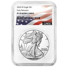2024-W Proof $1 American Silver Eagle NGC PF70UC ER Flag Label