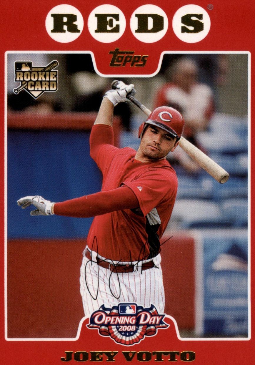 2008 Topps Opening Day Joey Votto RC Cincinnati Reds #218