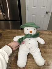 Raymond Briggs The Snowman 15" Plush Kids Preferred 2005 Has  tush tag.