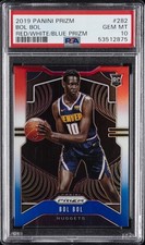 2019 PANINI PRIZM RED/WHITE/BLUE PRIZM #282 BOL BOL PSA 10